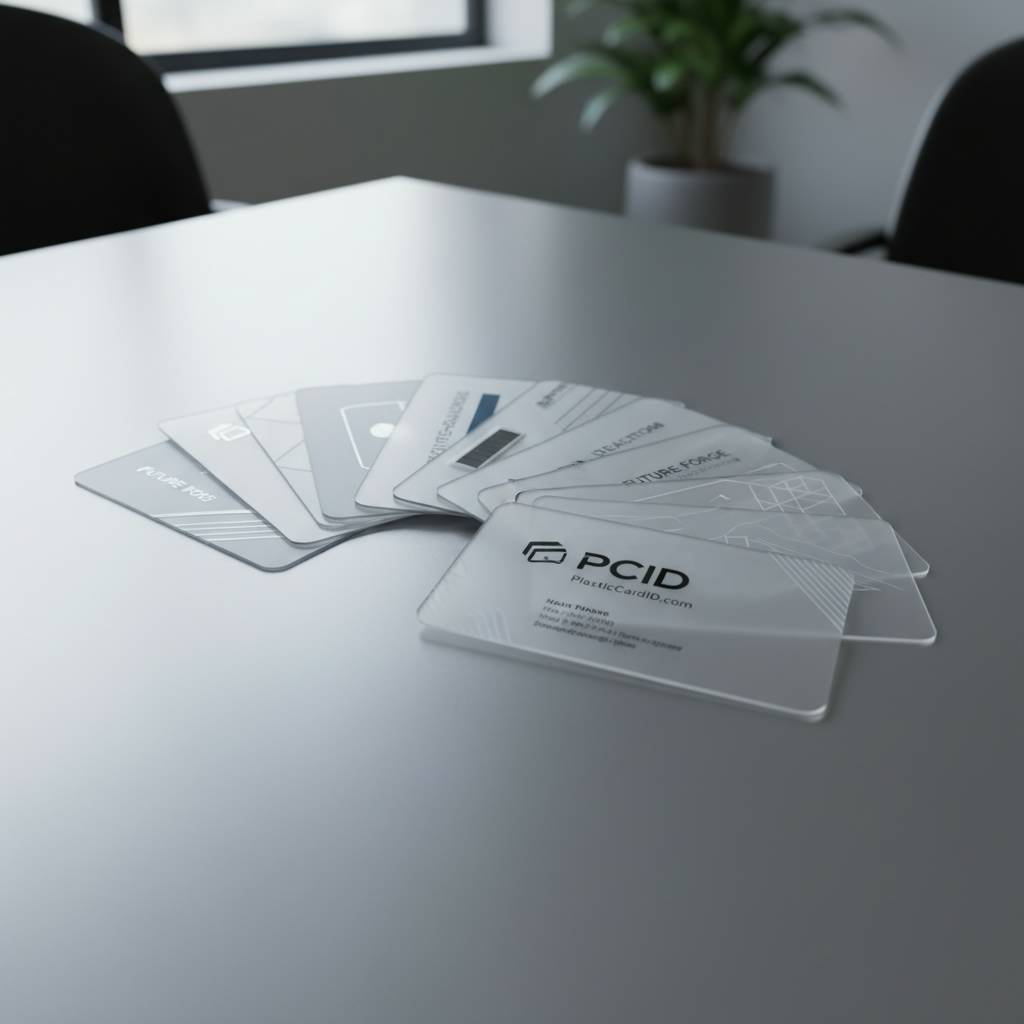 Clear Plastic Business Cards