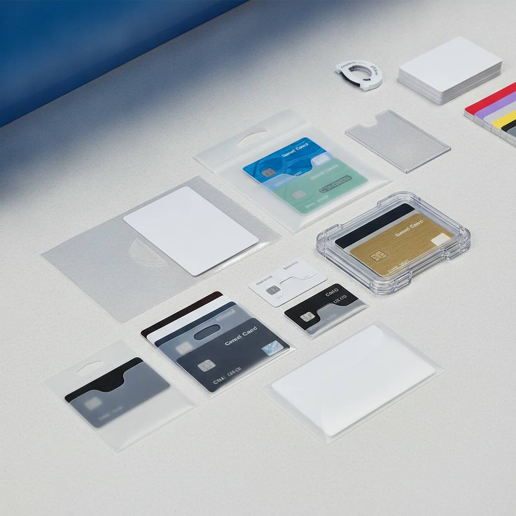 Plastic Card Carriers and Presentation Accessories