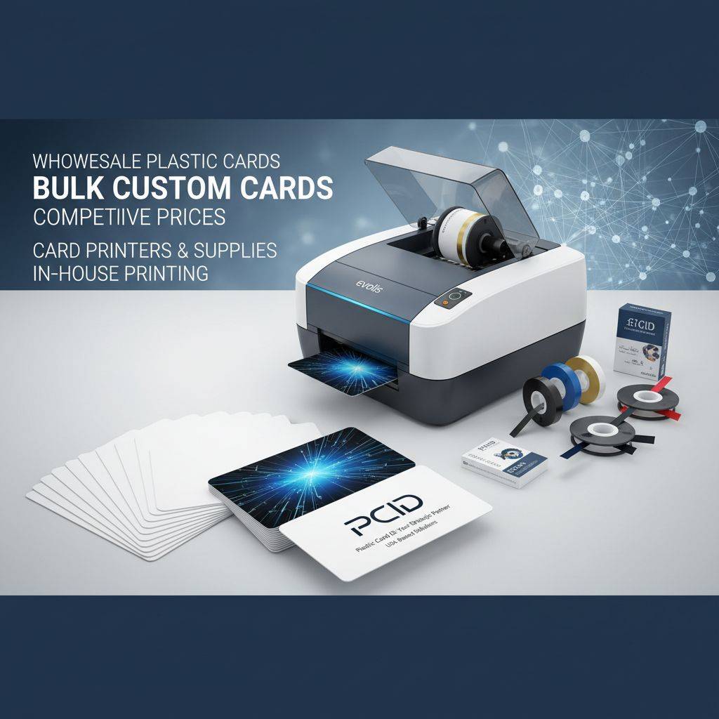 Card Printers and Refill Supplies for In-House Printing
