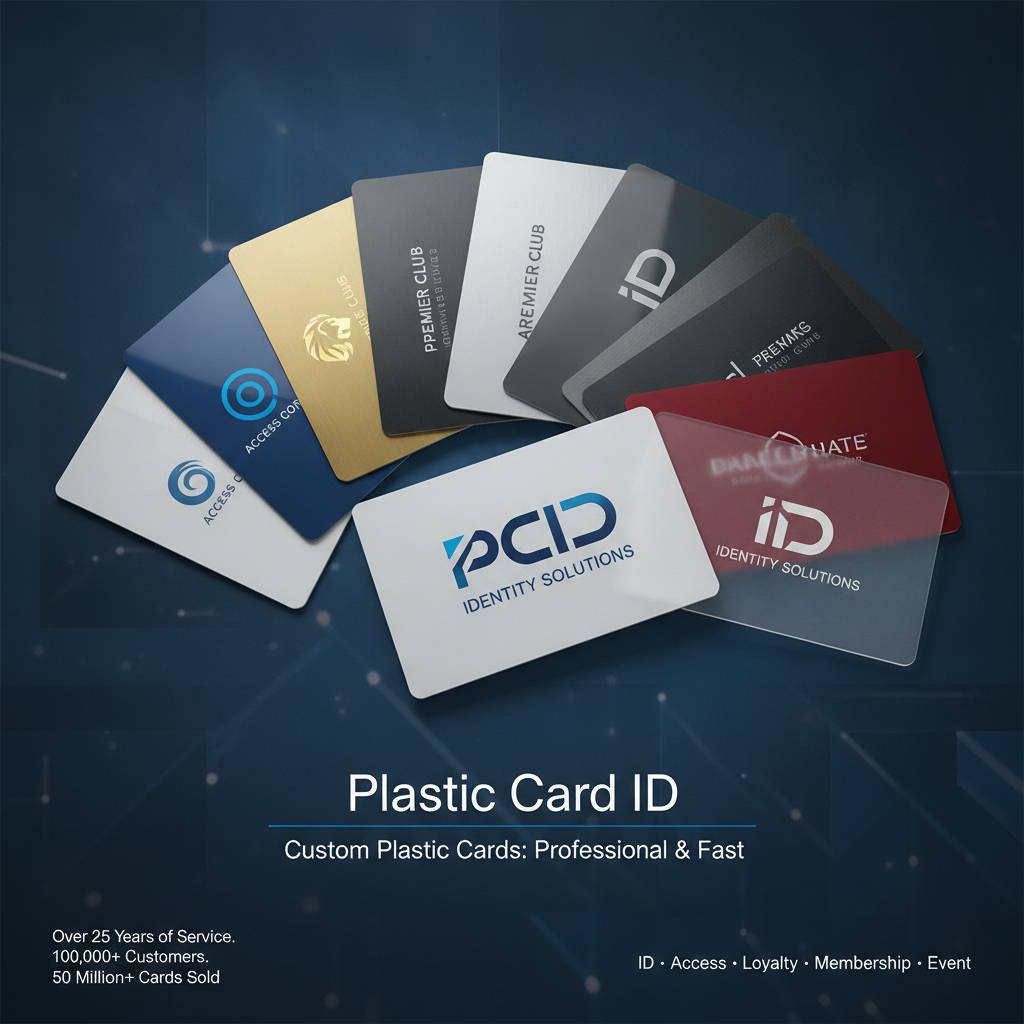 The Full Lineup: Types of Custom Plastic Cards We Print
