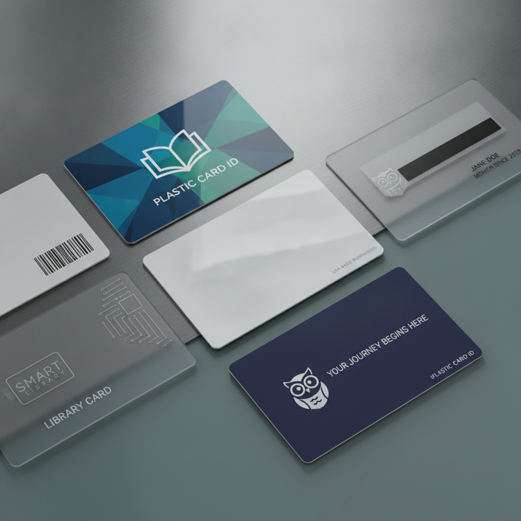 Custom Plastic Library Cards: Design, Encode, and Impress