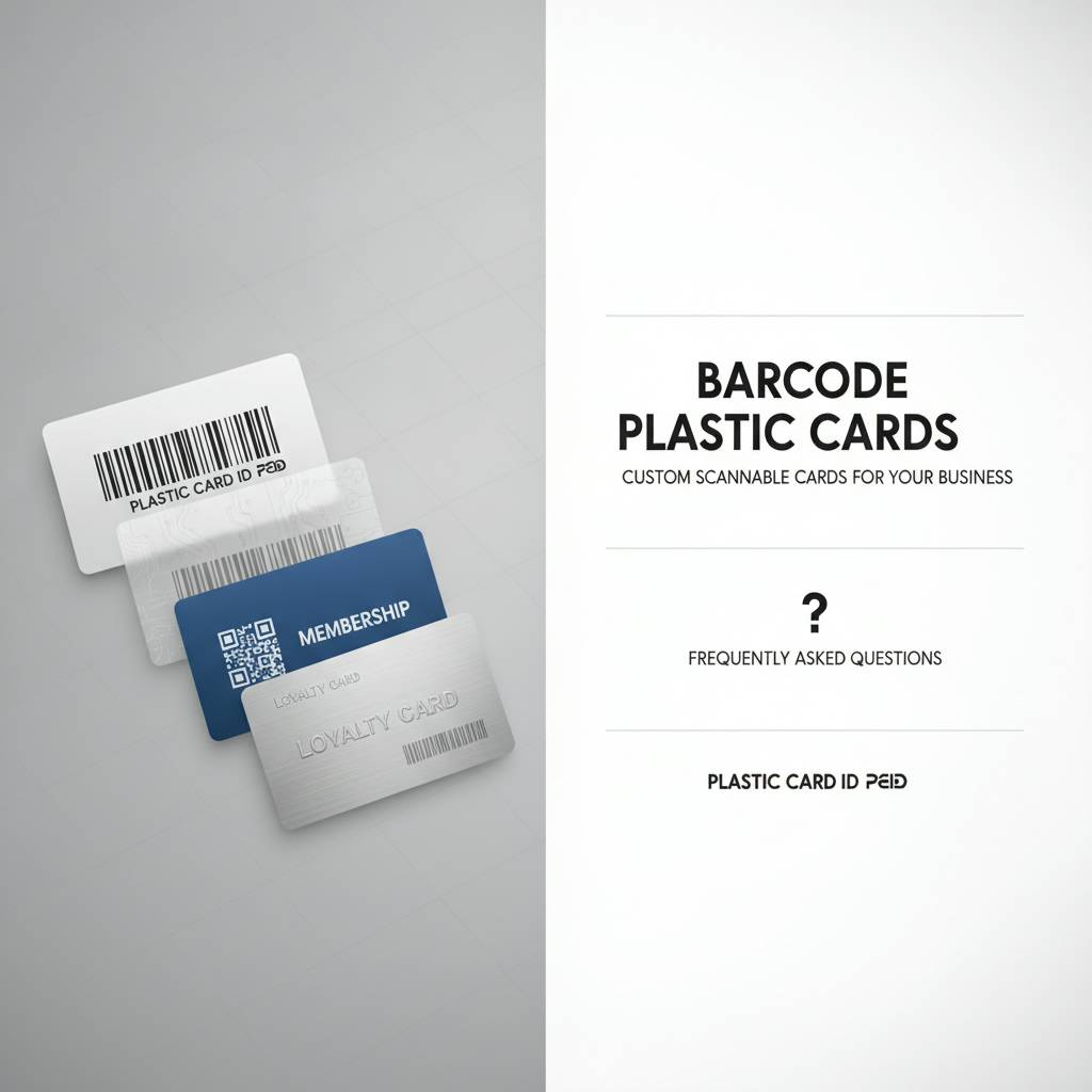 Frequently Asked Questions About Barcode Plastic Cards