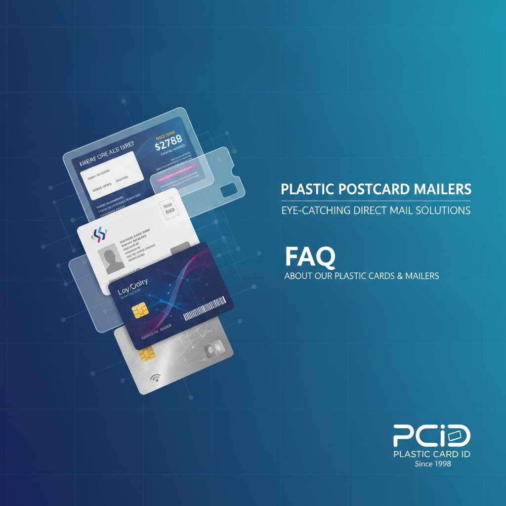 Frequently Asked Questions About Our Plastic Cards and Mailers