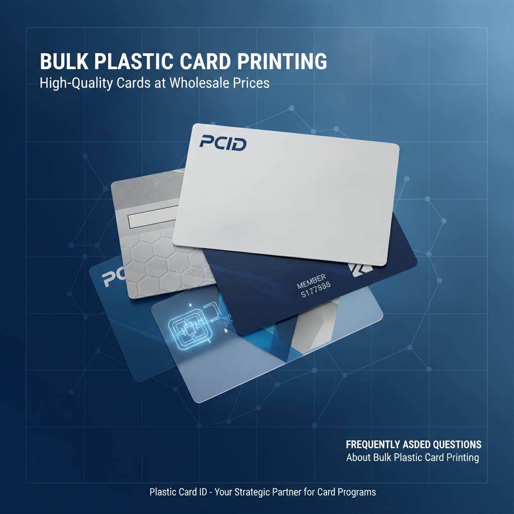 Frequently Asked Questions About Bulk Plastic Card Printing